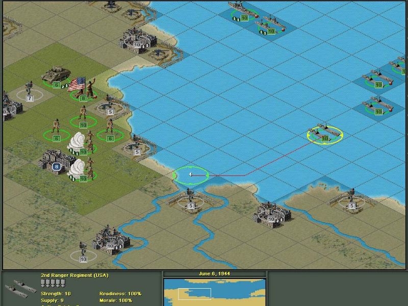 Скриншот из игры Strategic Command 2: Blitzkrieg под номером 5
