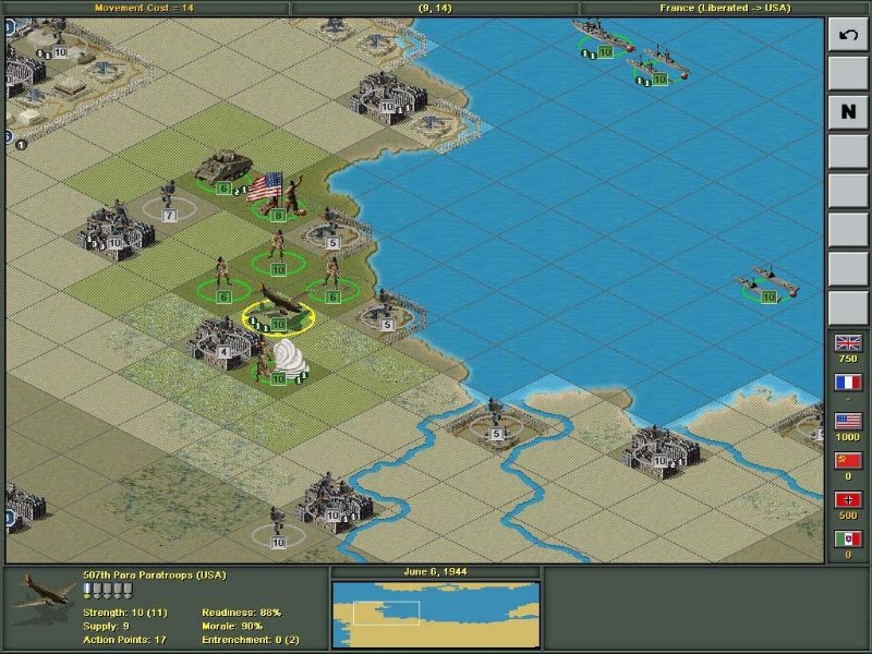 Скриншот из игры Strategic Command 2: Blitzkrieg под номером 7