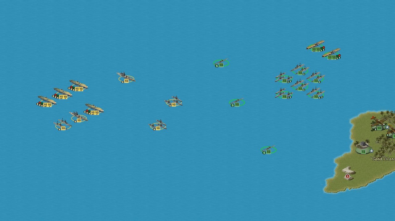 Скриншот из игры Strategic Command: WWII Pacific Theater под номером 2
