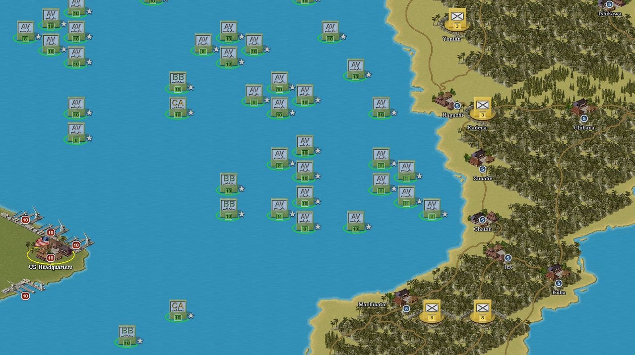 Скриншот из игры Strategic Command: WWII Pacific Theater под номером 26