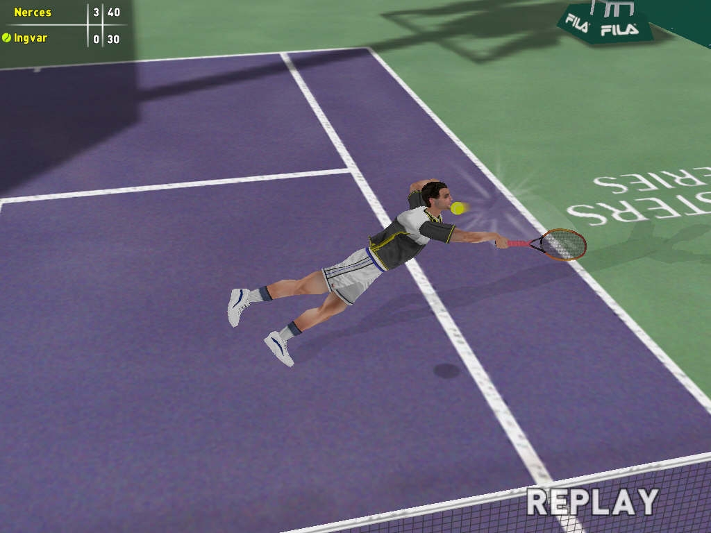 Скриншот из игры Tennis Masters Series под номером 20