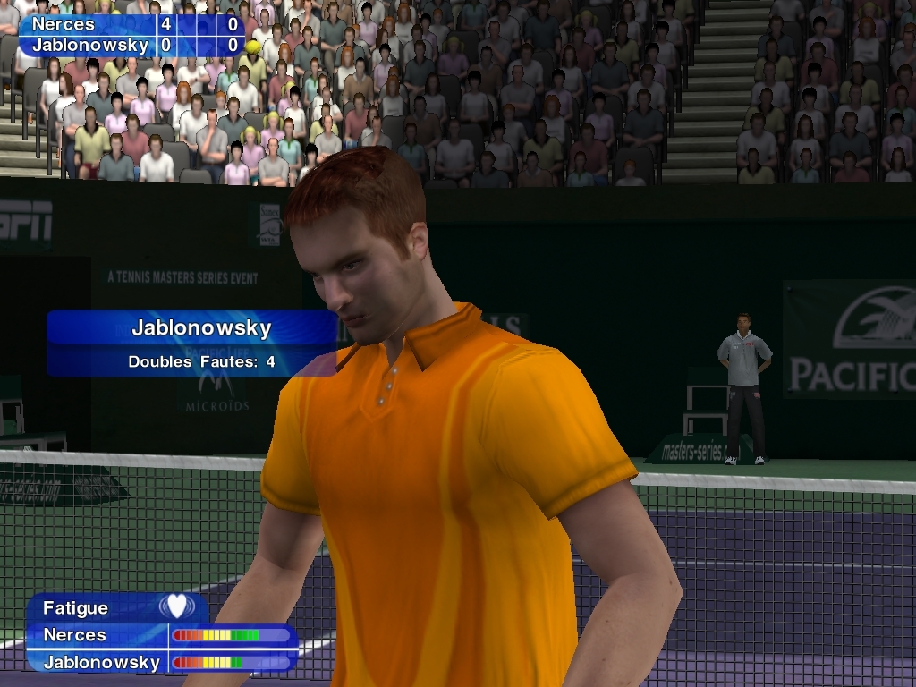 Скриншот из игры Tennis Masters Series 2003 под номером 10