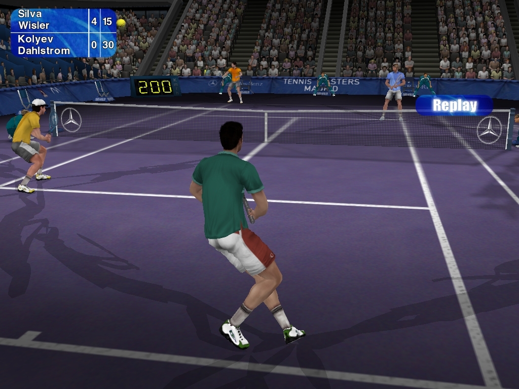 Скриншот из игры Tennis Masters Series 2003 под номером 12