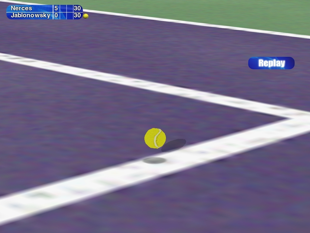 Скриншот из игры Tennis Masters Series 2003 под номером 13