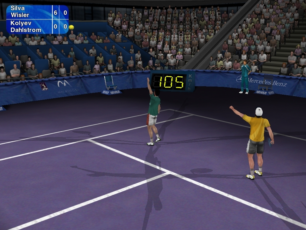 Скриншот из игры Tennis Masters Series 2003 под номером 14