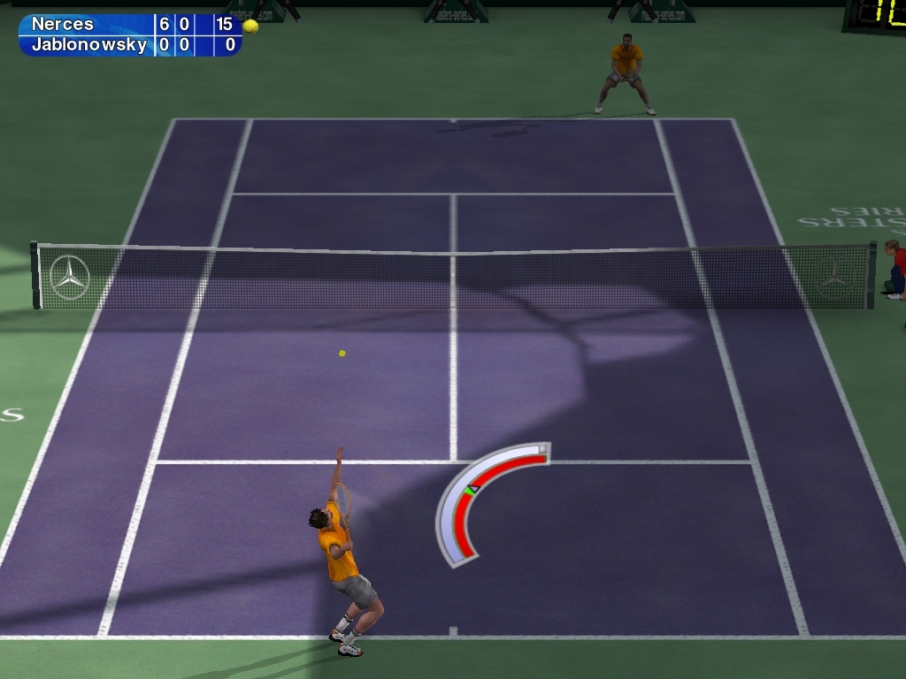 Скриншот из игры Tennis Masters Series 2003 под номером 16
