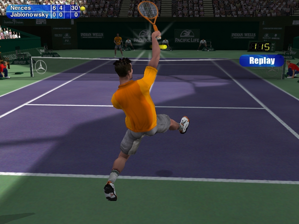 Скриншот из игры Tennis Masters Series 2003 под номером 17