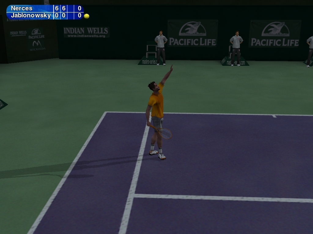 Скриншот из игры Tennis Masters Series 2003 под номером 20