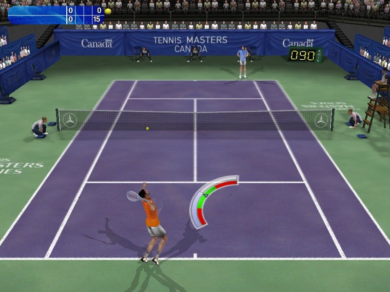 Скриншот из игры Tennis Masters Series 2003 под номером 6