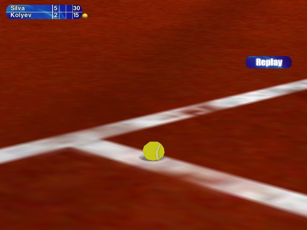 Скриншот из игры Tennis Masters Series 2003 под номером 8