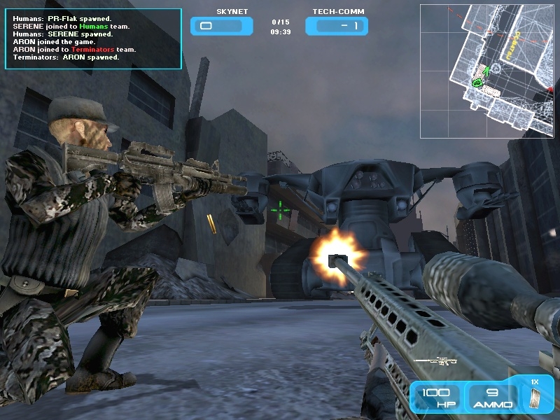 Скриншот из игры Terminator 3: War of the Machines под номером 15