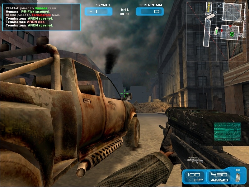 Скриншот из игры Terminator 3: War of the Machines под номером 16