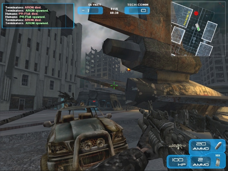 Скриншот из игры Terminator 3: War of the Machines под номером 19