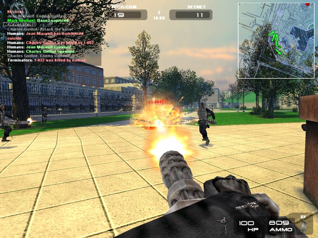 Скриншот из игры Terminator 3: War of the Machines под номером 2