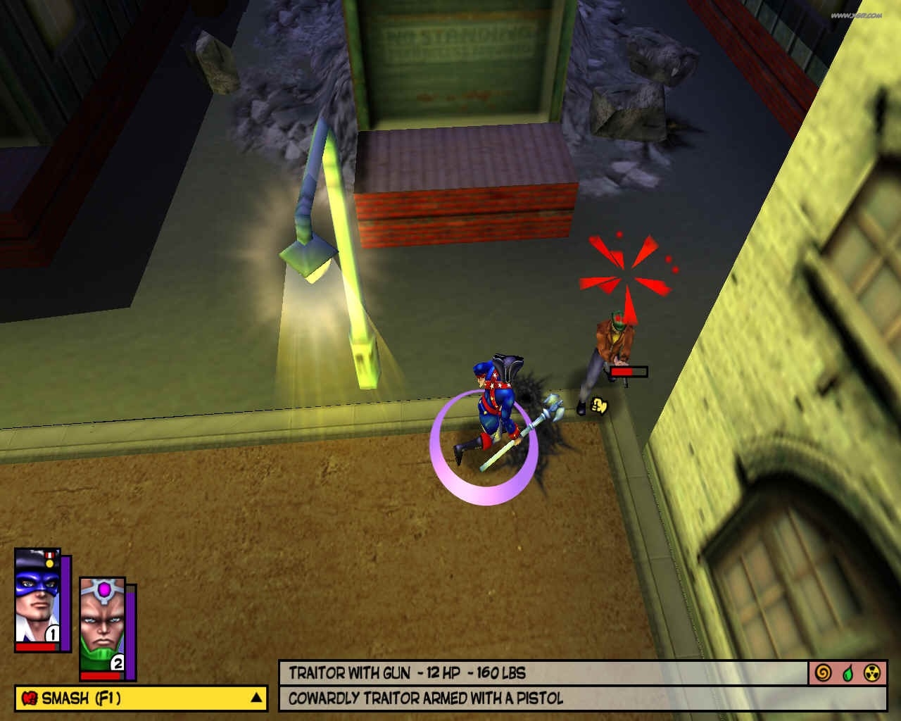 Скриншот из игры Freedom Force под номером 7