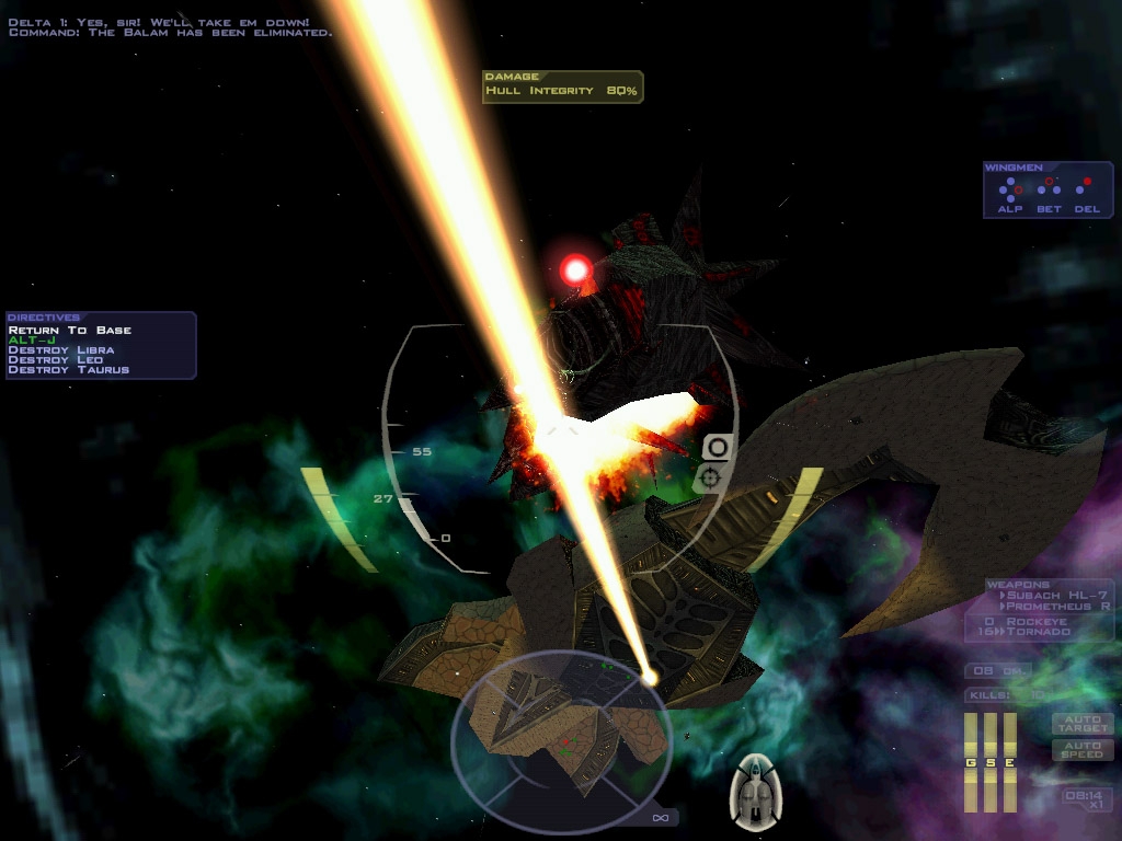 Скриншот из игры Freespace 2 под номером 10