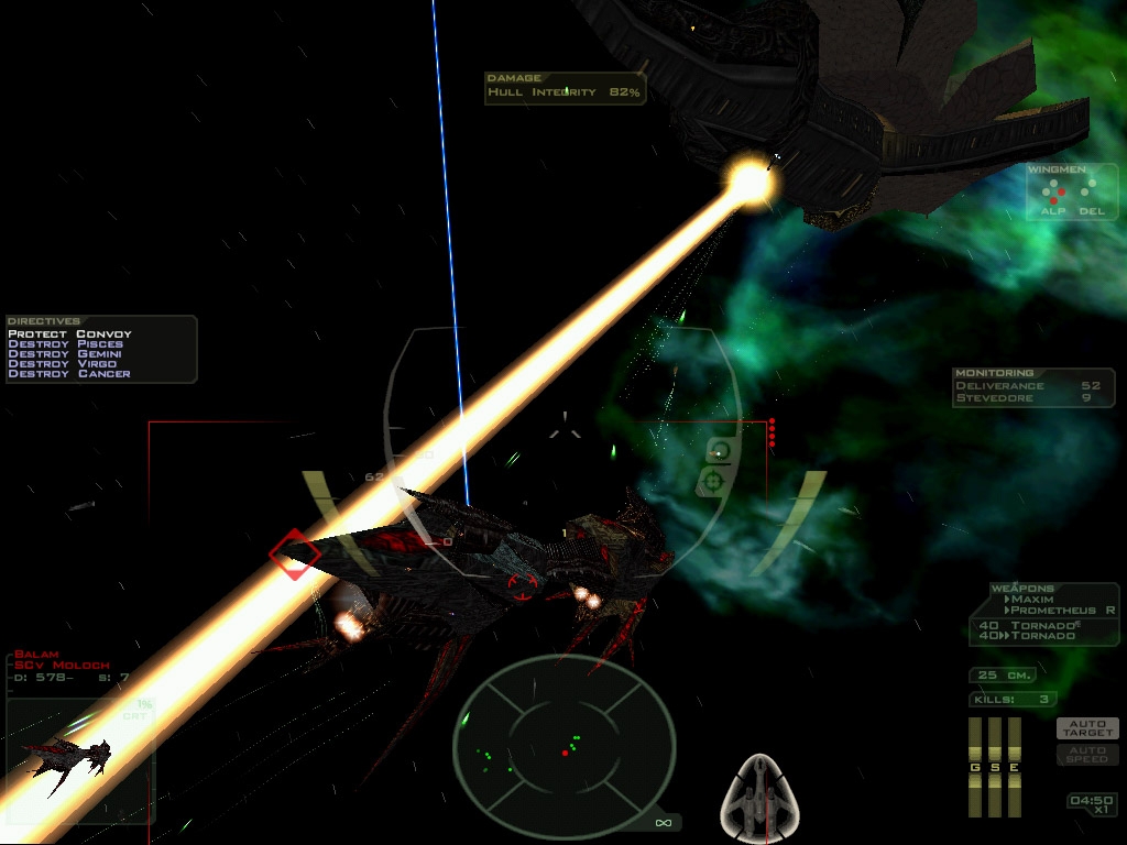 Скриншот из игры Freespace 2 под номером 11