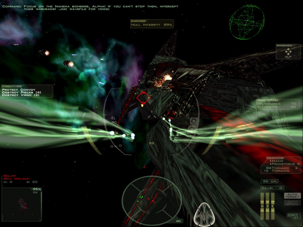 Скриншот из игры Freespace 2 под номером 12