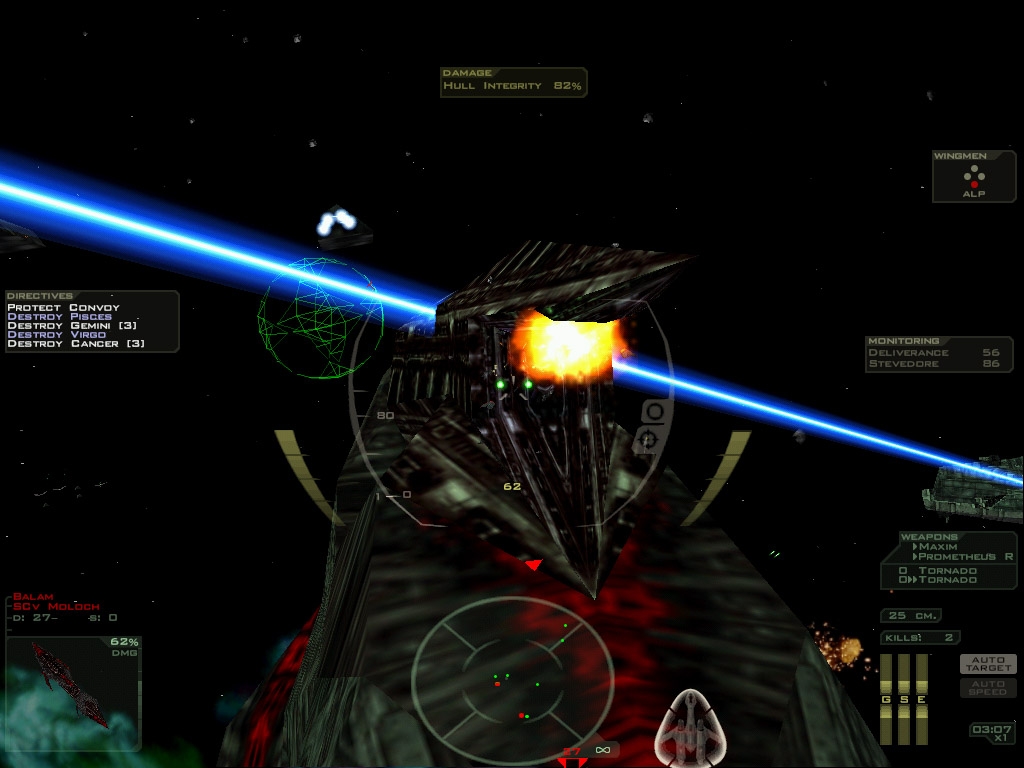 Скриншот из игры Freespace 2 под номером 14