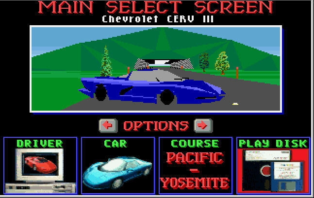 Скриншот из игры Test Drive 3: The Passion под номером 7