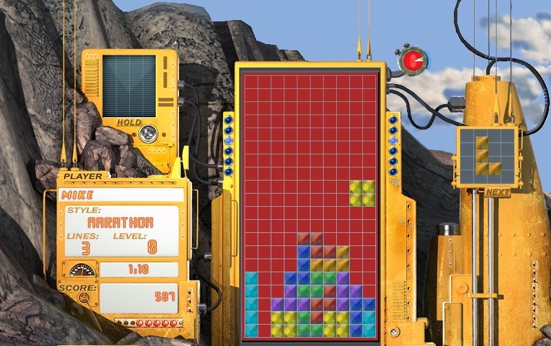 Скриншот из игры Tetris Elements под номером 1