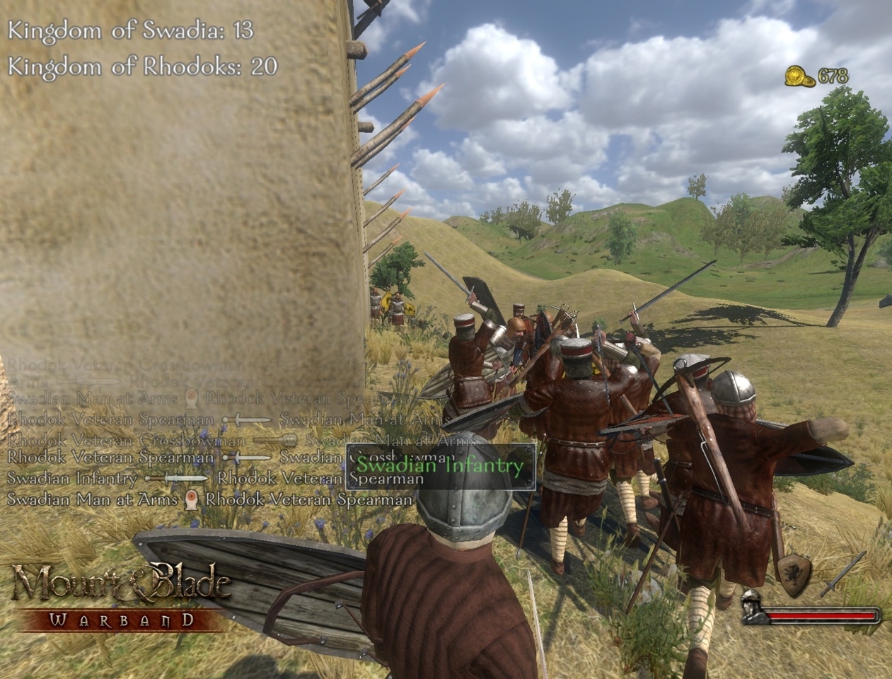 Скриншот из игры Mount & Blade. Warband под номером 8