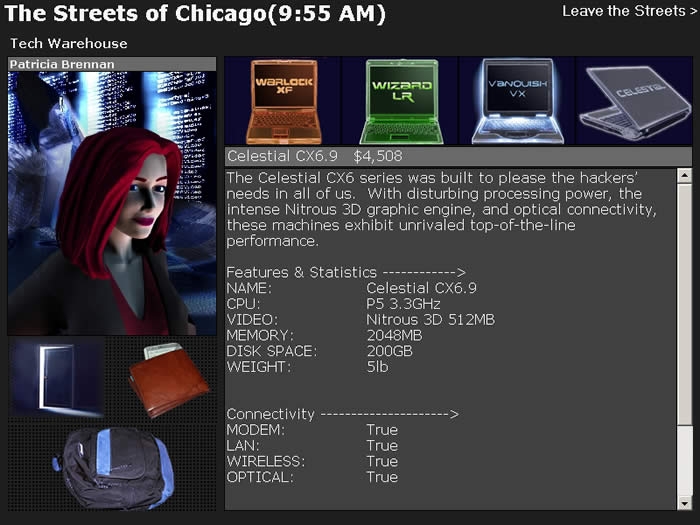 Скриншот из игры Street Hacker под номером 5