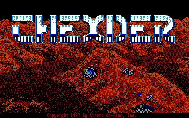 Скриншот из игры Thexder под номером 1