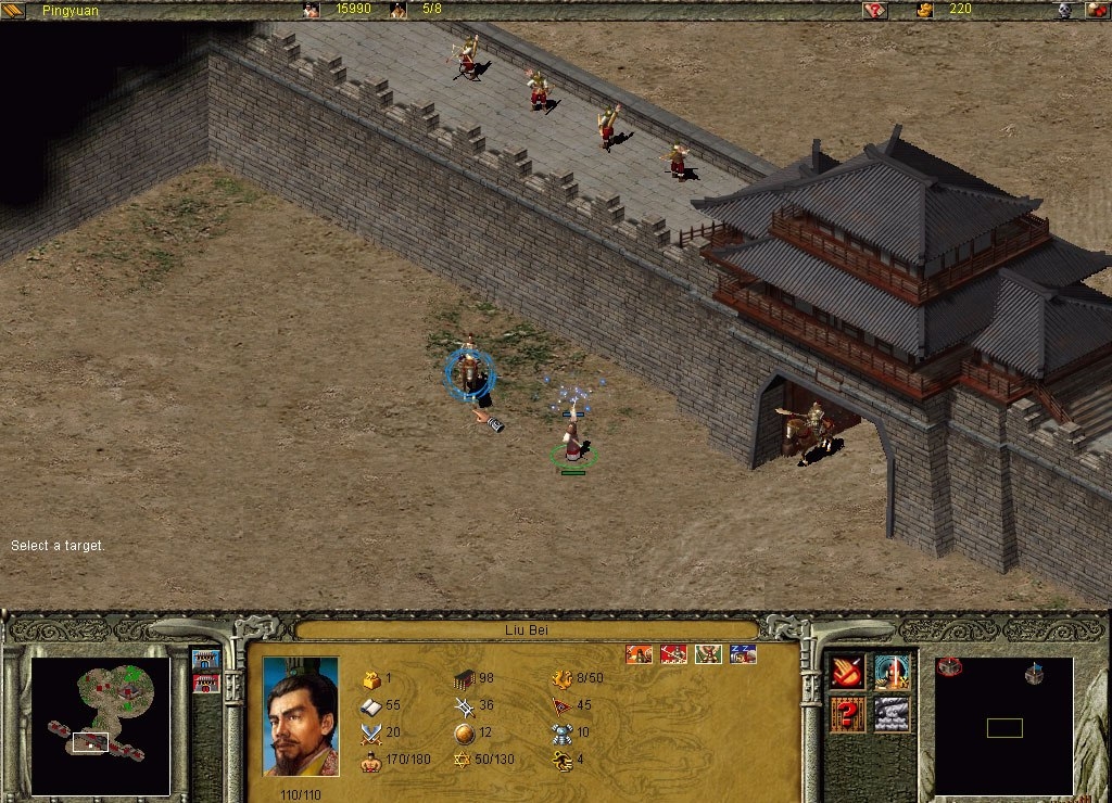 Скриншот из игры Three Kingdoms: Fate of the Dragon под номером 1
