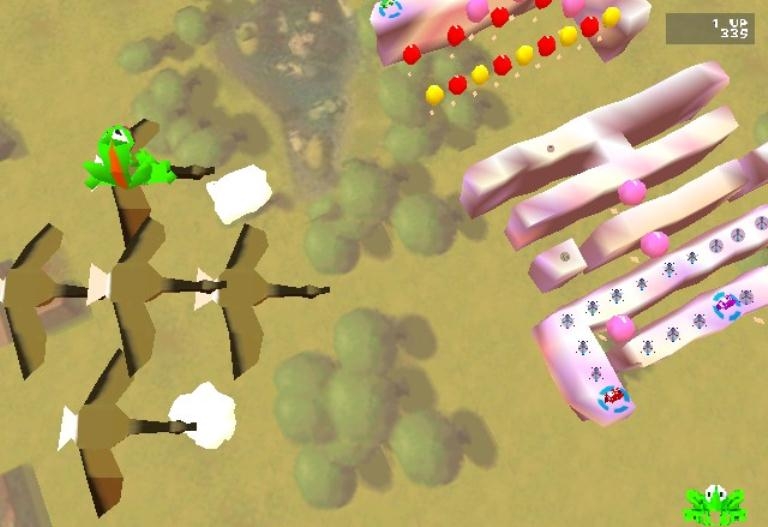 Скриншот из игры Frogger (1997) под номером 3