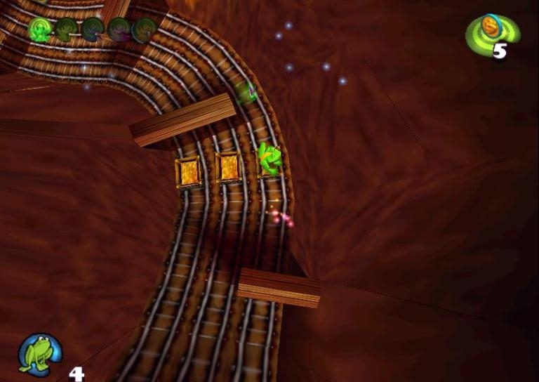 Скриншот из игры Frogger 2: Swampy