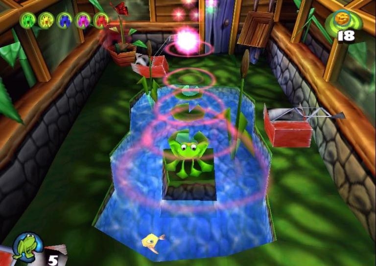 Скриншот из игры Frogger 2: Swampy