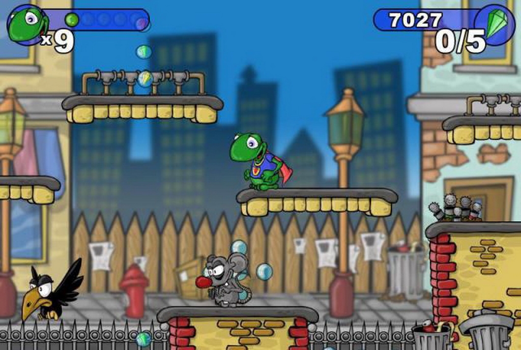 Скриншот из игры FrogMan под номером 2
