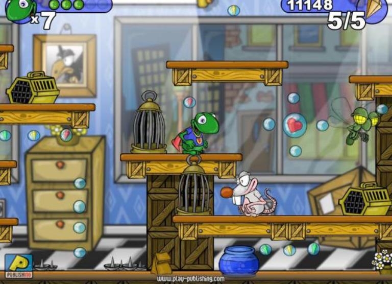 Скриншот из игры FrogMan под номером 3