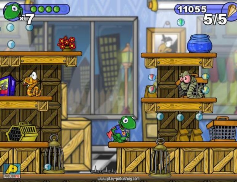 Скриншот из игры FrogMan под номером 5