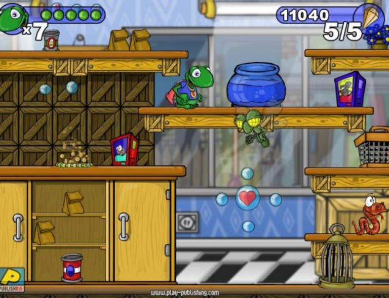 Скриншот из игры FrogMan под номером 6