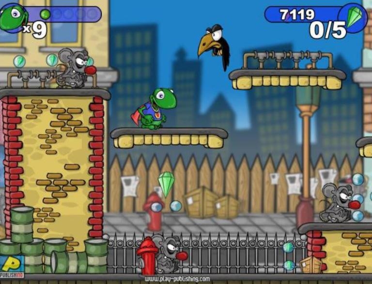 Скриншот из игры FrogMan под номером 7