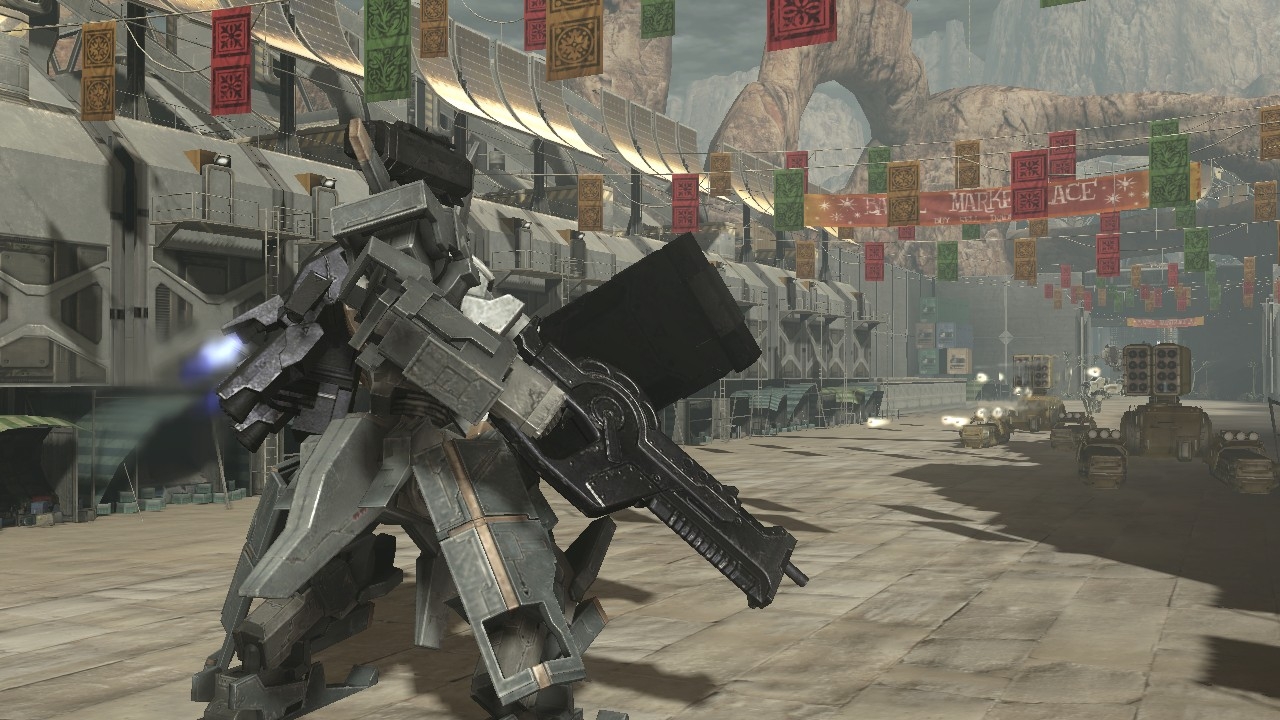 Скриншот из игры Front Mission Evolved под номером 13