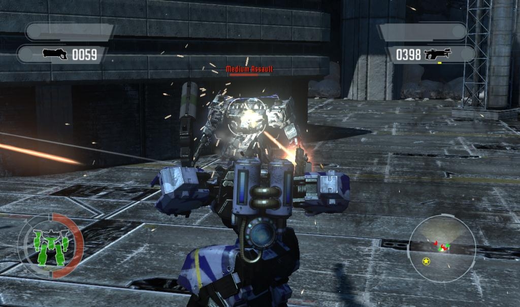 Скриншот из игры Front Mission Evolved под номером 144