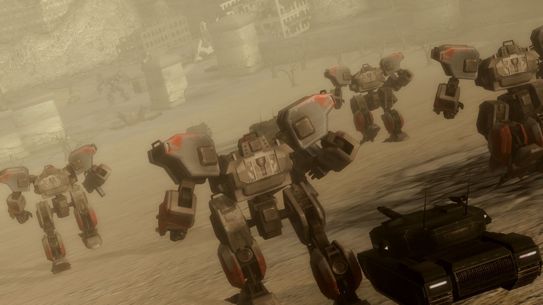 Скриншот из игры Front Mission Evolved под номером 15