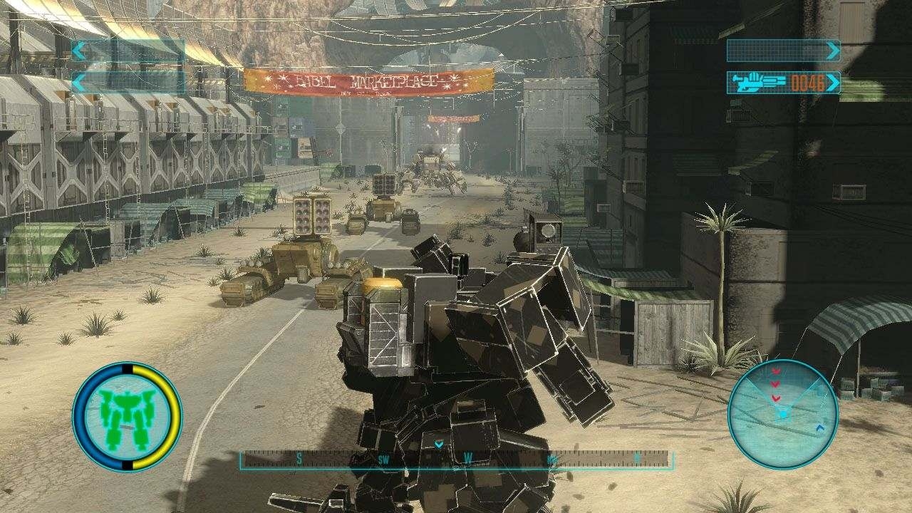 Скриншот из игры Front Mission Evolved под номером 4