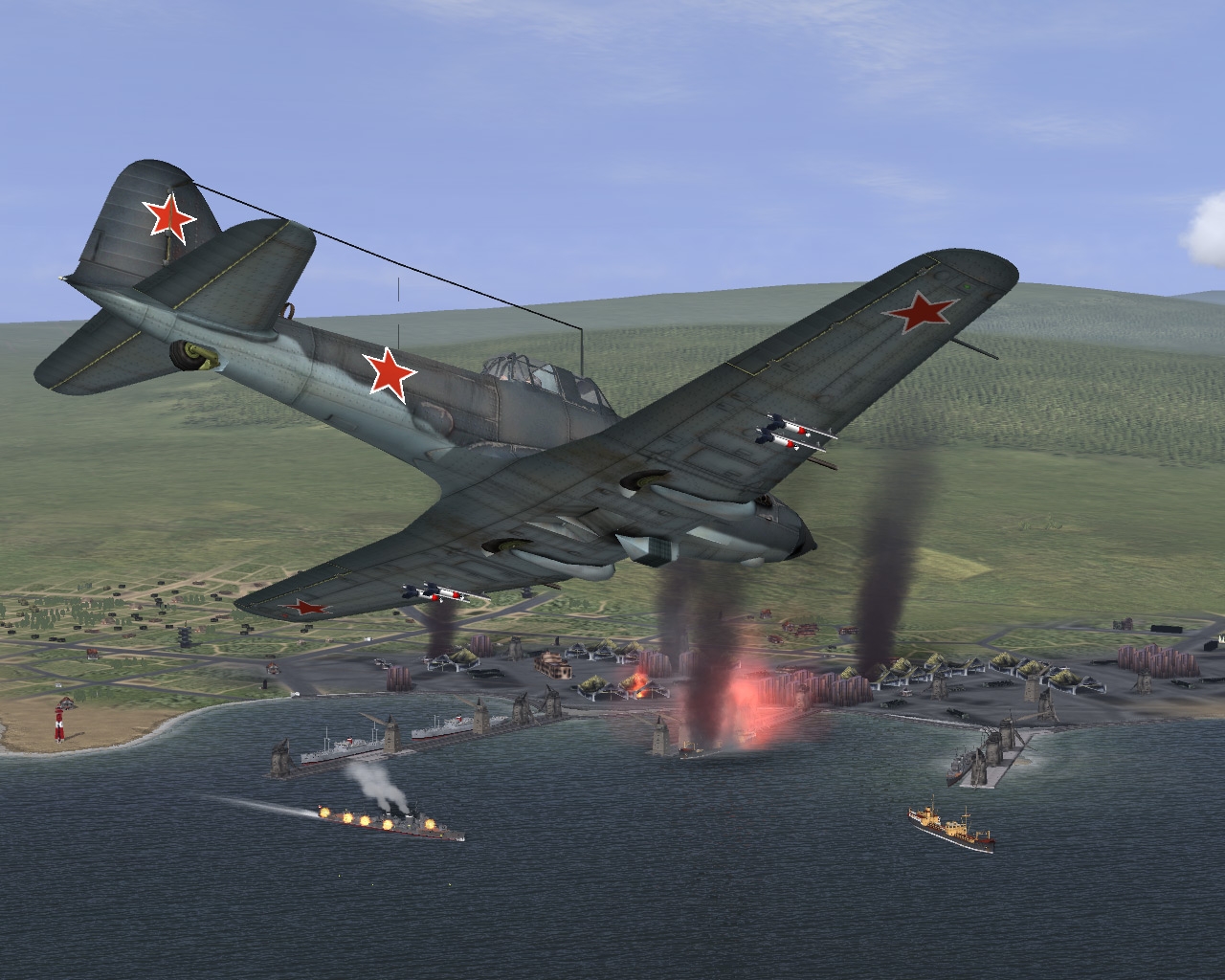 Скриншот из игры Sturmoviks over Manchuria под номером 8