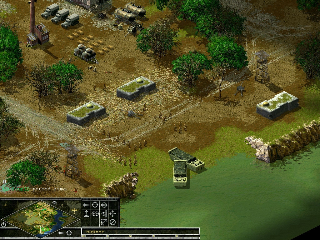 Скриншот из игры Sudden Strike II под номером 3