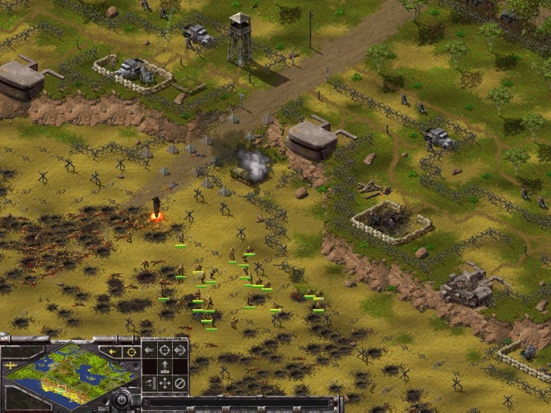 Скриншот из игры Sudden Strike под номером 7