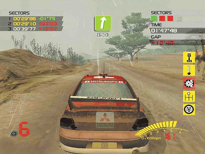Скриншот из игры V-Rally 3 под номером 20
