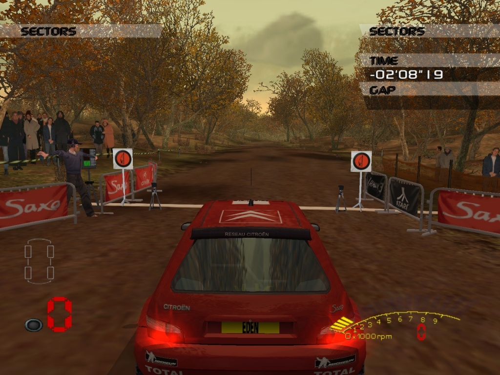 Скриншот из игры V-Rally 3 под номером 8