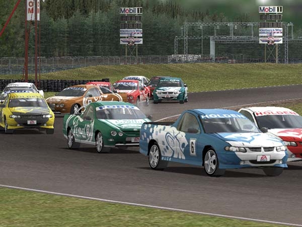 Скриншот из игры V8 Challenge под номером 1