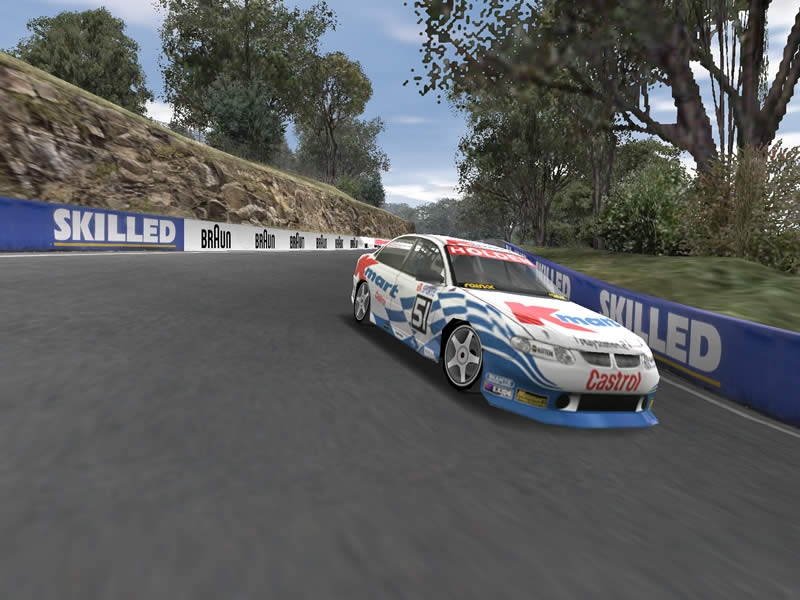 Скриншот из игры V8 Challenge под номером 5