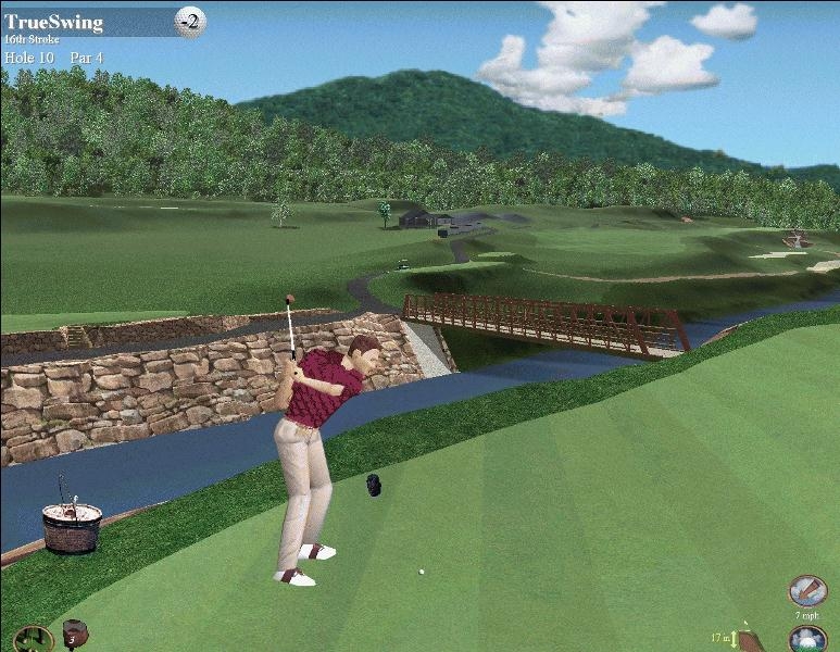 Скриншот из игры Front Page Sports Golf под номером 1