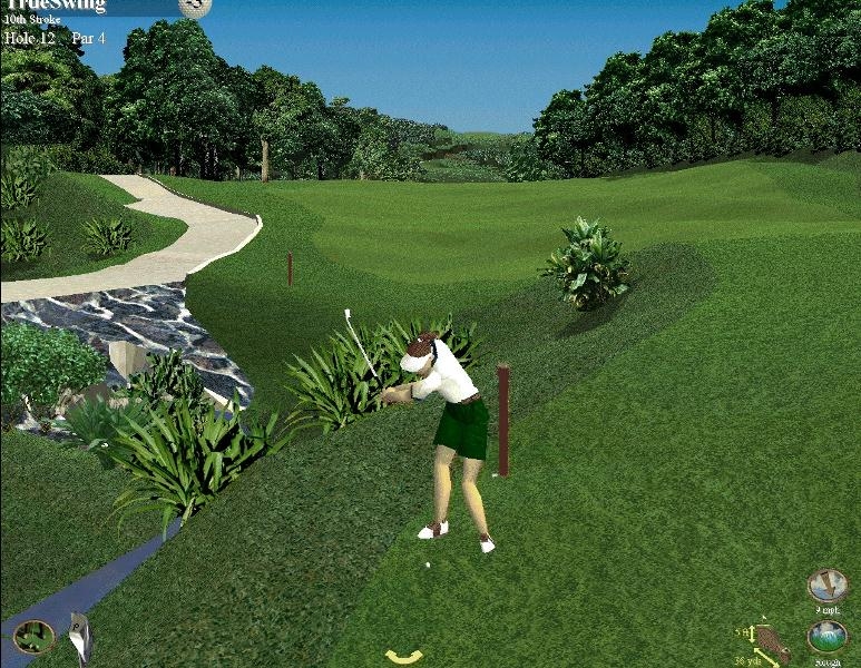 Скриншот из игры Front Page Sports Golf под номером 3